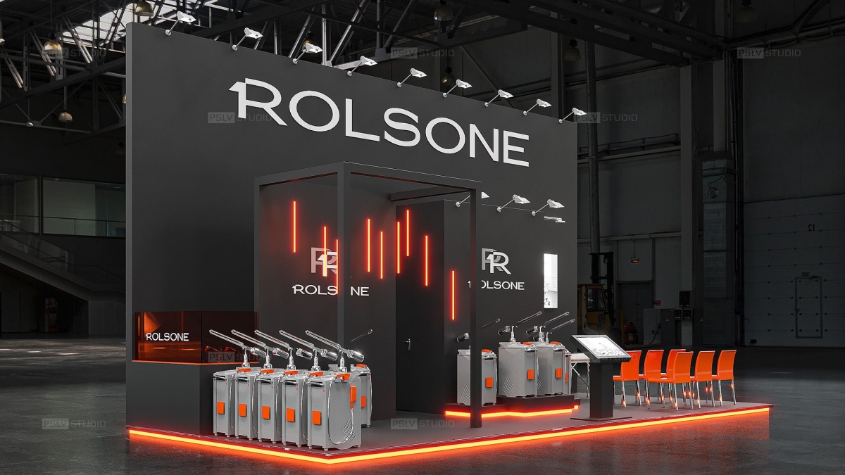 дизайн-проект выставочного стенда rolsone | Поспелов Денис — Студия дизайна