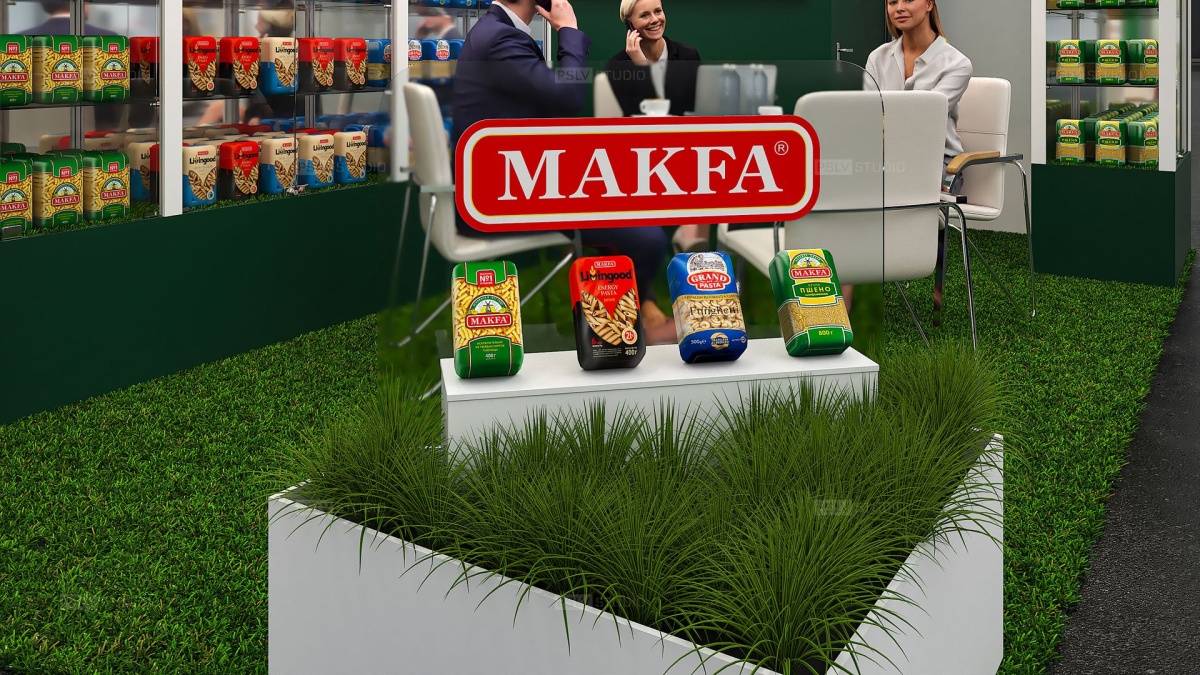 дизайн-проект компании  makfa на мав уфо 2023 | Поспелов Денис — Студия дизайна