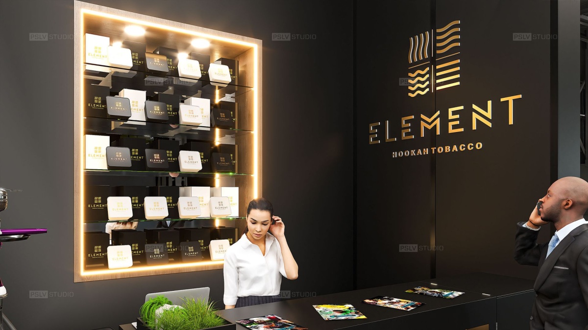 дизайн-проект выставочного стенда element | Поспелов Денис — Студия дизайна