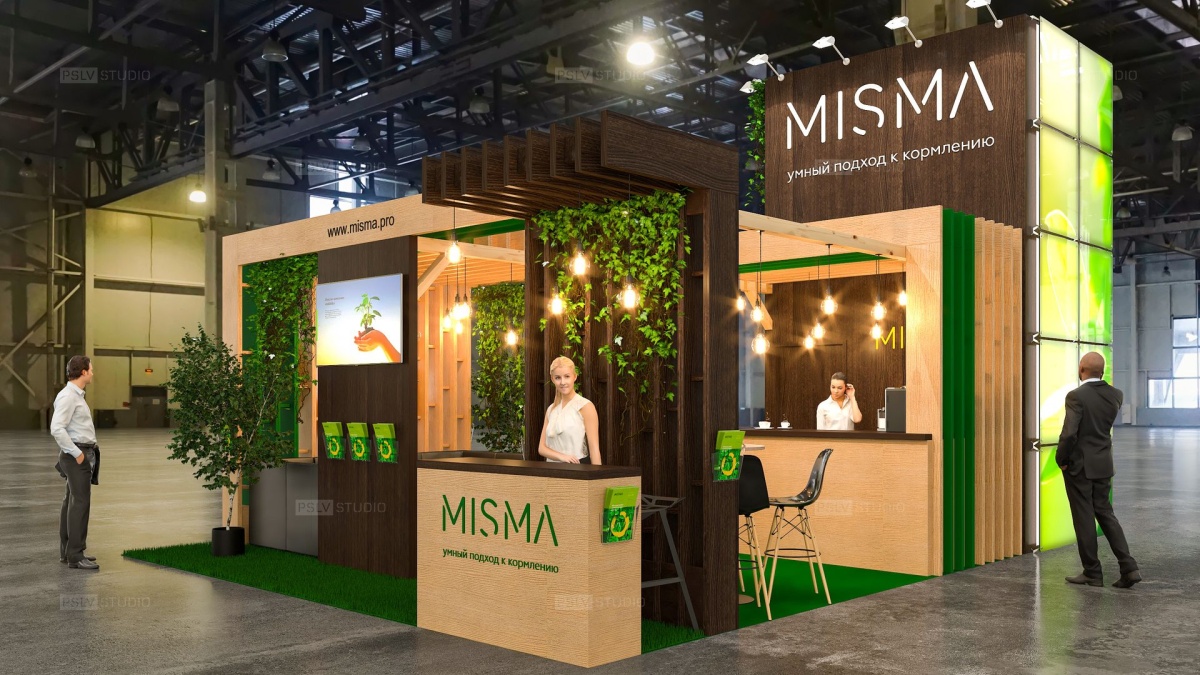 дизайн-проект выставочного стенда misma | Поспелов Денис — Студия дизайна